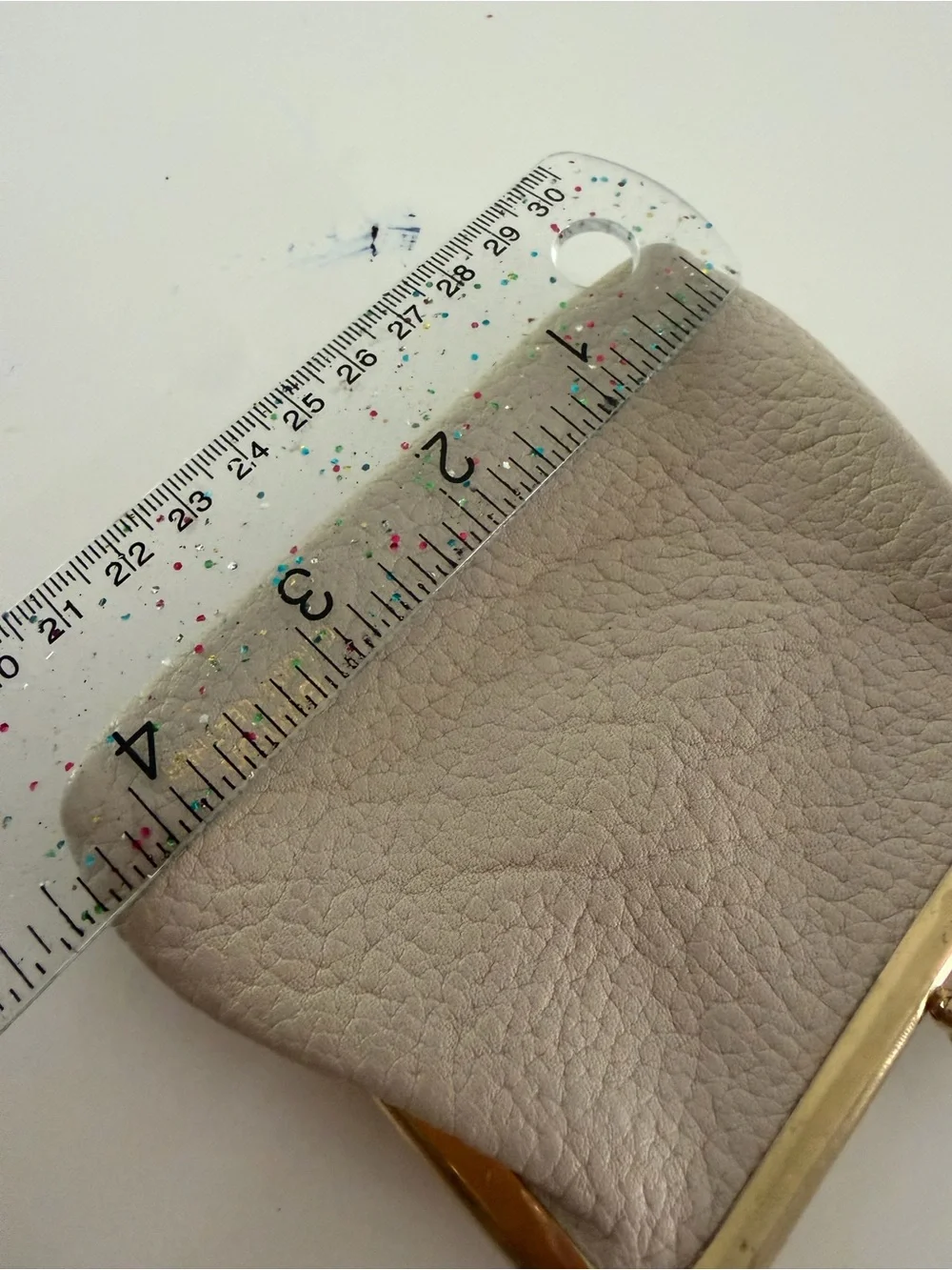 100% leather Buxton Lock Coin Purse